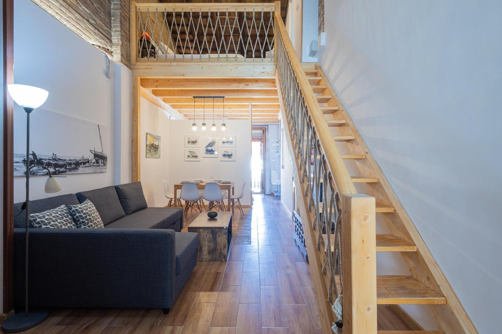 Florit Flats - El Cabanyal Duplex Apartment バレンシア エクステリア 写真